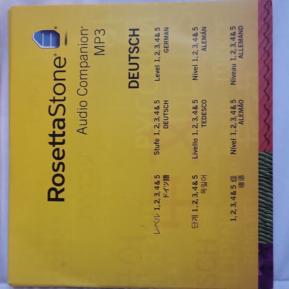 Rosetta Stone Language Learning Software - Picture 3 of 3